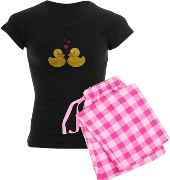 CafePress Love Ducks Pajamas Womens Pajama Set Amazon.ca Clothing