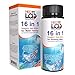 16 in 1 Drinking Water Test Kit Strips, 100 cnt. Home Water Quality Test for Tap Water, Pool, Spa. Strips for Water Hardness, Total Chlorine, Mercury, Lead, Aluminum, Fluoride, Iron, pH and More