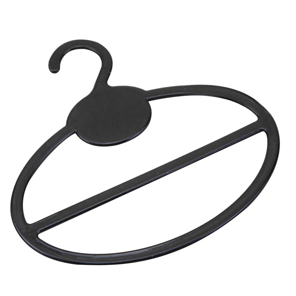 MOVKZACV 10pcs Scarf Hanger Organizer Holder Circle Shape Shawl Scarf Hanger Ties Belts Space Saving