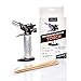 “ATLAS” Culinary Torch for Creme Brulee and Other Dishes - Great Blow Torch for Home & Professional Kitchen - 60 Minutes of Non-Stop Use - Easy Butane Filling - E-book of Recipes & Bamboo Sticks