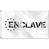Cayyon New California Enclave Flag Banner Outdoor Indoor Decoration Flag 3x5Feet Double Stitched Polyester with Brass Grommets