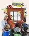 Eureka Back to School Muppets Door and Window Go-Around Classroom Decorations for Teachers, 2pc, 17'' W x 24'' H