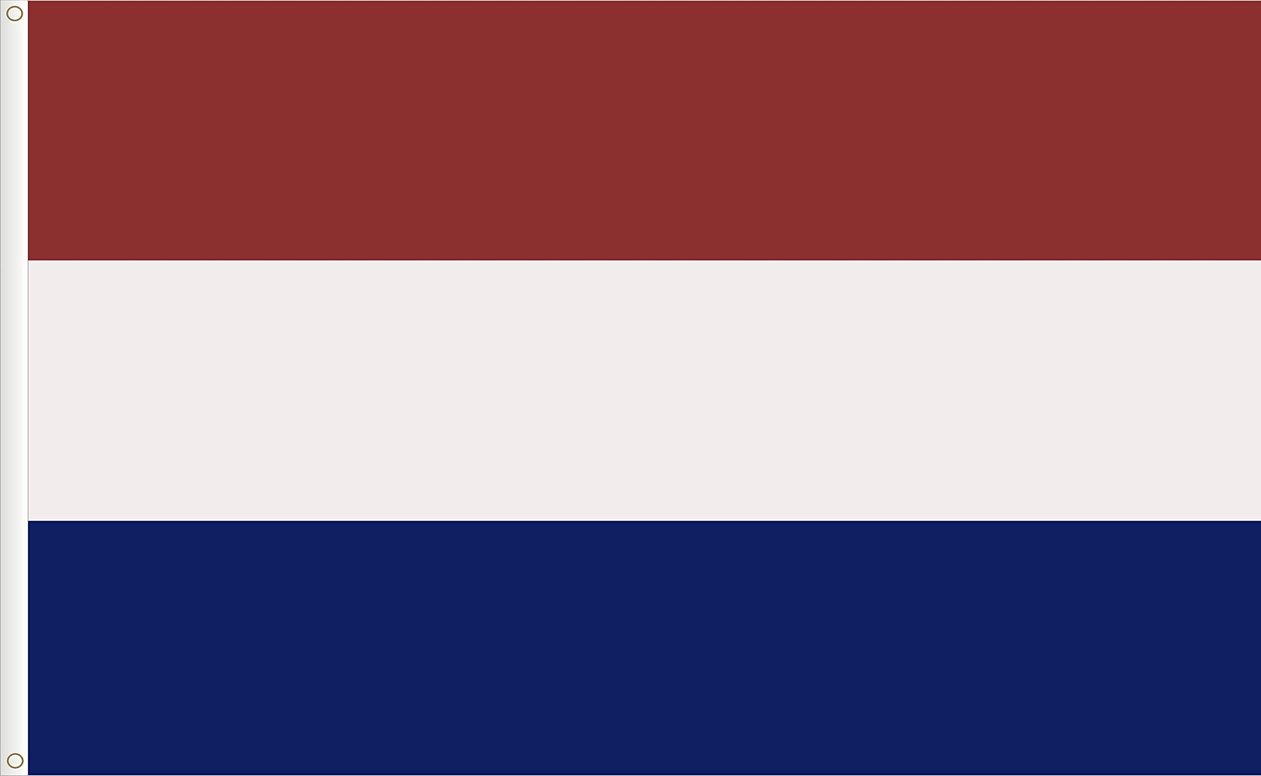 FLAG OF THE NETHERLANDS (HOLLAND). PREMIUM SATIN QUALITY. BIG SIZE 150X90