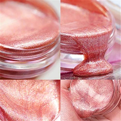Chenway Liquid Gel Eyeshadow & Highlighter Shiny Glitter Makeup Eyeshadow Body Available Mini Makeup Eyeshadow (C)