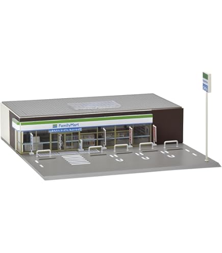 店舗用品 natch7250 Amazon.com: TOMYTEC 4235 N Gauge Convenience Store 7-Eleven