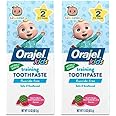 Orajel Kids CoComelon Training Toothpaste Fluoride-Free; #1 Pediatrician Recommended Fluoride-Free Toothpaste*, 1.5oz Tube (Pack of 2)