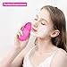 Sonic Facial Cleansing Brush, Richgv Waterproof Face Brush with Wireless Charger Base 12 Speeds Deep Cleansing for Gentle Exfoliating Removing Blackhead Reduce Acne
