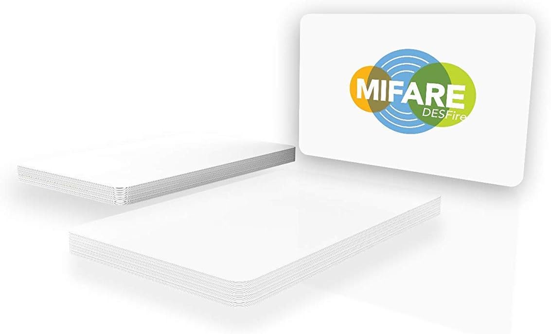 MIFARE DESFire EV1 4K Blank Sublimation Printable Plastic RFID NFC 