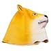 Ylovetoys Novelty Dog Head Costume Mask Shiba Latex Animal Mask