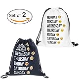 Dimayar White&Black 2pcs 18