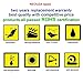 2PK Black on Clear Label Tape Compatible for Brother TZ 131 TZe 131 12mm P-Touch 8m ACD.auto