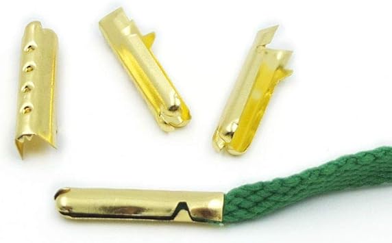 gold shoelace tips