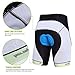BEROY Men's Comfortable Bicycle Cycling Pants, 3D Padded Bike Shorts