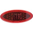 Fasteners Unlimited 003-85 Taillight Elliptical Led Red