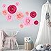 12 Pieces Paper Flower Decorations Tissue Paper Chrysanth Flowers DIY Crafting for Wedding Backdrop Nursery Wall Decoration