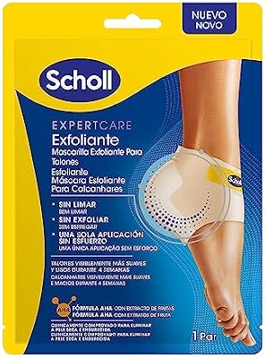 Scholl Mascarilla Exfoliating Safin C/6