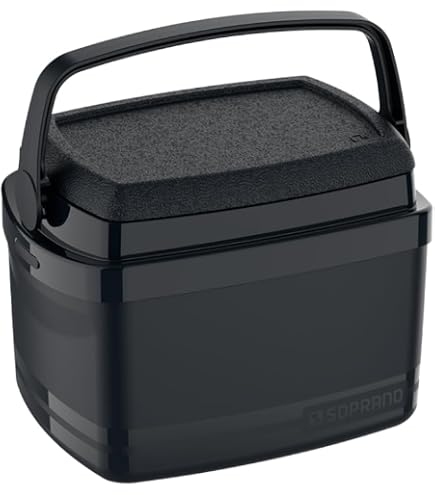Caixa Térmica Tropical 12L, Soprano, 5055, Preto, Médio | Amazon