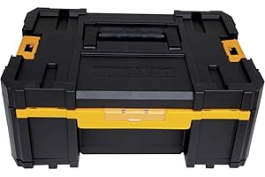 DEWALT Tool Organizer, TSTAK III, Single Deep Drawer, Heavy Duty Latches, Removable Compartments for Small Tools and Accessories (DWST17803)