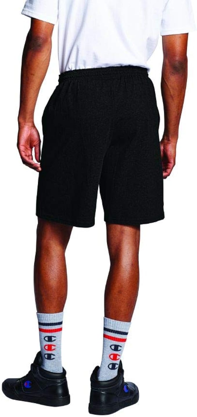 champion men's graphic jersey short