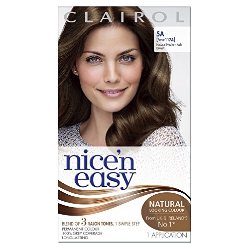 Clairol Nice N Easy Permanent Hair Dye 117a 5a Natural Medium Ash