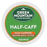 Green Mountain Coffee Roasters Half-Caff single serve K-Cup pods for Keurig brewers, 96 Count