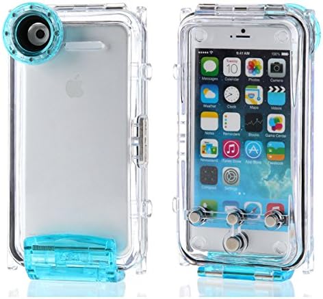 Zhenzhi Underwater 40 M Diving Photo Taking Waterproof Housing For Iphone 6 Pluscase (Blue)