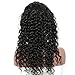 EAYON HAIR 360 Lace Frontal Wigs for Black Women Pre Plucked Brazilian Remy Full Frontal Human Hair Wigs with Baby Hair 150 density 20inch Natural Color