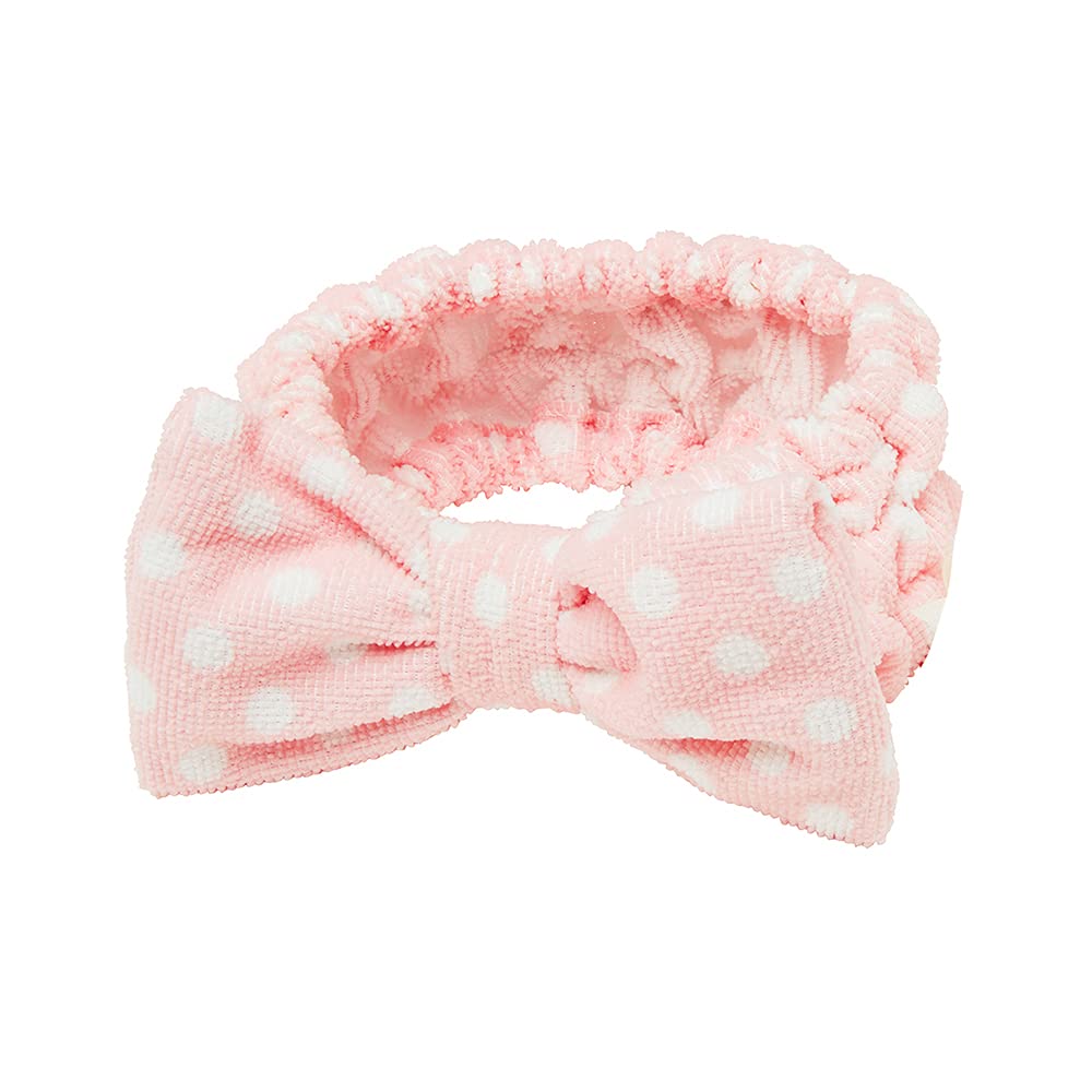The Vintage Cosmetic Company Dolly Makeup Headband for Women, Soft Vintage-Inspired Skincare & Makeup Hair Band, Keeps Hair Neat and Tidy for a Seamless Beauty Routine