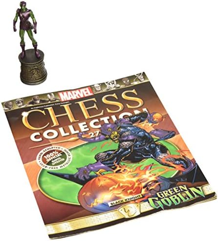Marvel Chess Collection #27 Green Goblin Black Knight Piece Complete with Magazine