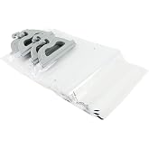 Monaco Hanging Storage Bags, 10-pack of 12 x 9-inch Clear Plastic Bags for Classroom, Library, and Pharmacy Use