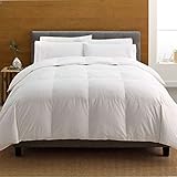Cuddl Duds KING Comforter - Level 4 Down for ultimate warmth, 450 Thread Ct.