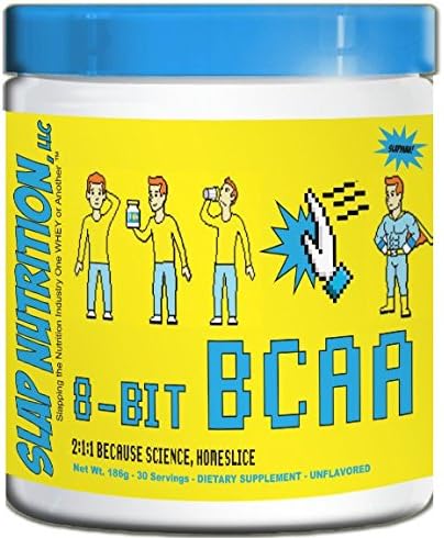 Slap Nutrition 8-Bit BCAA - 30 Servings (Unflavored)