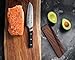 Cangshan 1021479 Solid Ash Wood Magnetic ANCHOR Knife Sheath Only for 7-Inch Santoku Knife