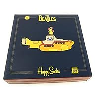 The Beatles Happy Socks Limited Edition Yellow Submarine 3 Pair EP Collector