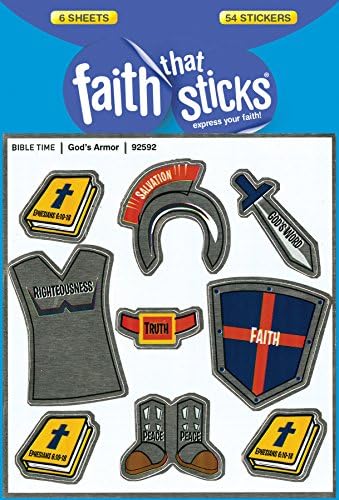God's Armor (Faith That Sticks Stickers)