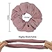 20 Pieces Chiffon Flower Hair Scrunchies Hair Ties Striped Hair bands Ponytail Holder Hair Accessories for Girl Women,20 Colors