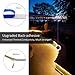 HitLights LED Strip Lights Warm White 3000K, 10ft High Density 12V Tape Light, 360 LEDs, 530 Lumens/ft, 4.6 Watt/ft, IP30, Lighting for Cabinet, Bedroom, Kitchen, UL-Listed(Power Source Not Included)