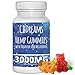 Premium Hemp Gummies 3000MG for Sleep with Melatonin – 50 Per Gummy- Hemp Extract Gummy Bears – Helps Promote Restful Sleep and Calm Mood
