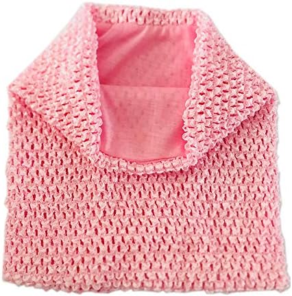 9 Inch Crochet Tutu Tube Top Chest Wrap Babies Infants Toddlers