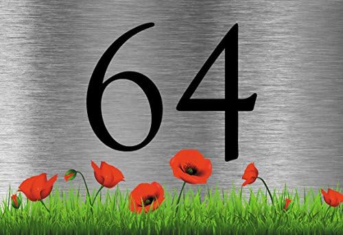 Acrylic Master House Address Plaque | Unique direct to surface printed designs