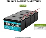 LiFePO4 Leisure Battery 48V 200Ah 10240Wh 51.2V PV Storage 2 x M8 view 3