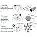 Kuiji Toys Magnetic Ball, Magnetic Sculpture Toys for Intelligence Development and Stress Relief (5MM Set of 216 Balls)