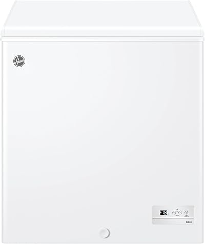 Hoover Freestanding Chest Freezer 137L E Class Super Freezing 69.5x55.5x84.5 cm