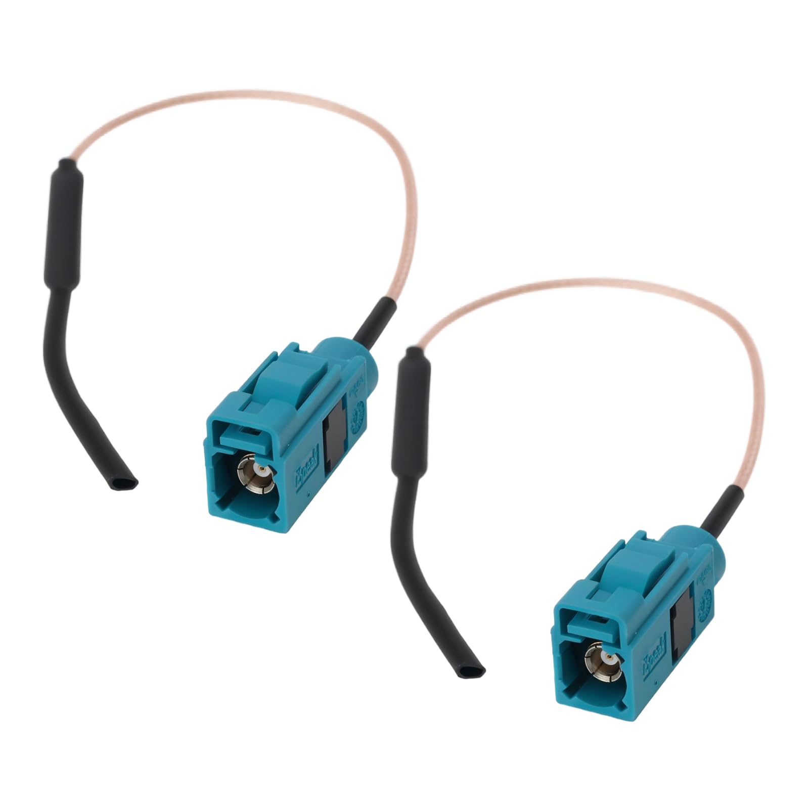 OTOTEC 2Pcs Fakra Antenna Auto Antenna Aerial Bluetooth WiFi Antenna Adapter Cable Compatible with BMW NBT EVO ID4 ID5 ID6 i-Drive Carplay Retrofit