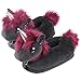 corimori 1847 - Punk Unicorn Ruby Cute Plush 3D Animal Shaped Slippers, Funny Lounge Shoes, Womens Sizes 4-13
