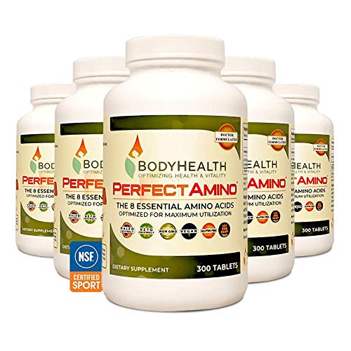 BodyHealth PerfectAmino (300 Tablets) 8 Essential Amino Acids