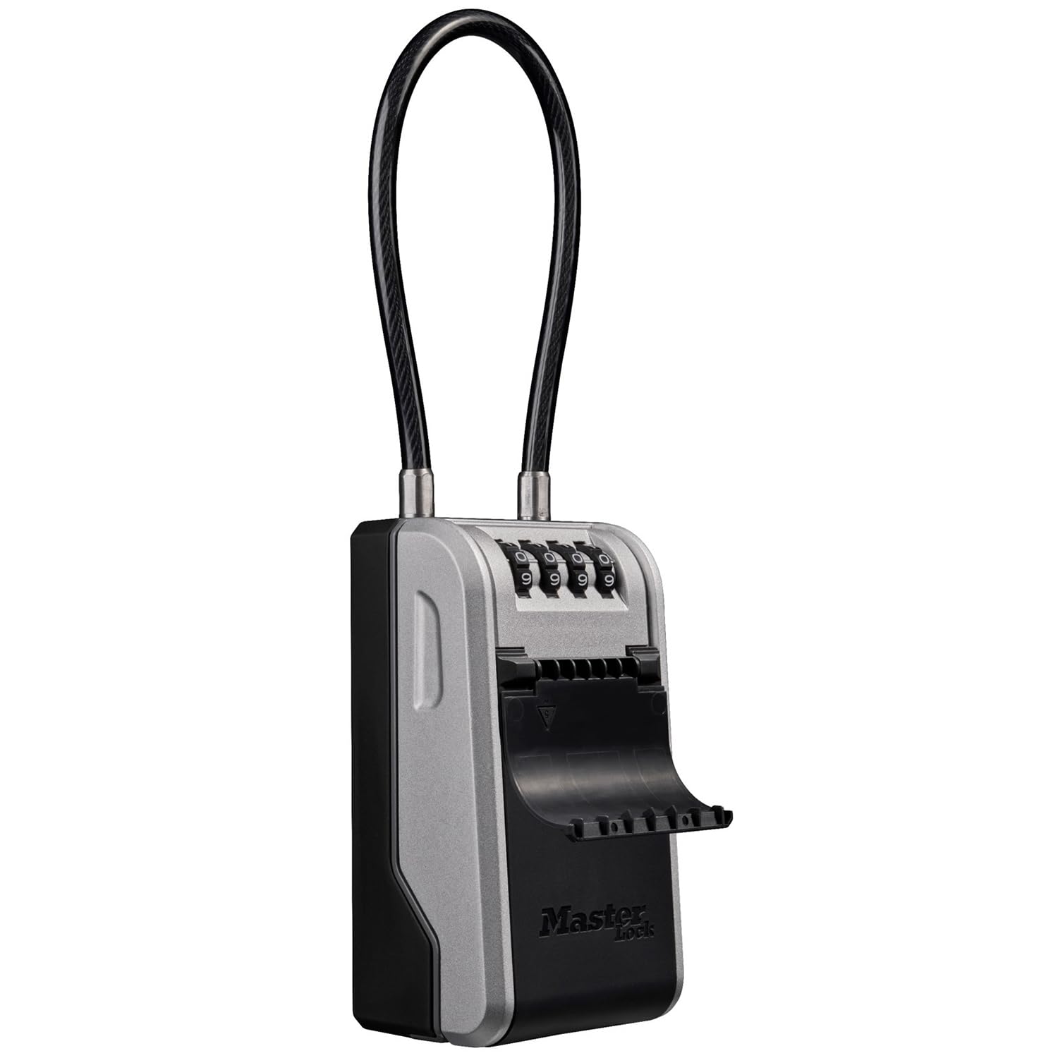 Master Lock 5482EURD Key Safe with New Innovative Design, Flexible Cable Shackle,Outdoor Key Lock Box, Capacity, High Security, Extra Large — image 1