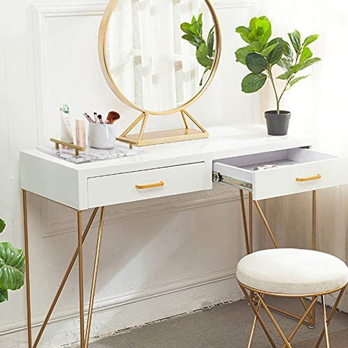 LUANT Marble Stone Decorative Tray for Counter, Vanity, Dresser, nightstand, or Desk