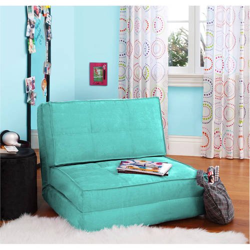 Купить Your Zone Flip Chair Convertible Sleeper Dorm Bed Couch Lounger Sofa Multi Color New