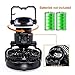 VEEAPE LED Camping Lantern, Portable Tent Light with Ceiling Fan for Emergency, Hurricane, Power Outage, One of the Best Camping Gear